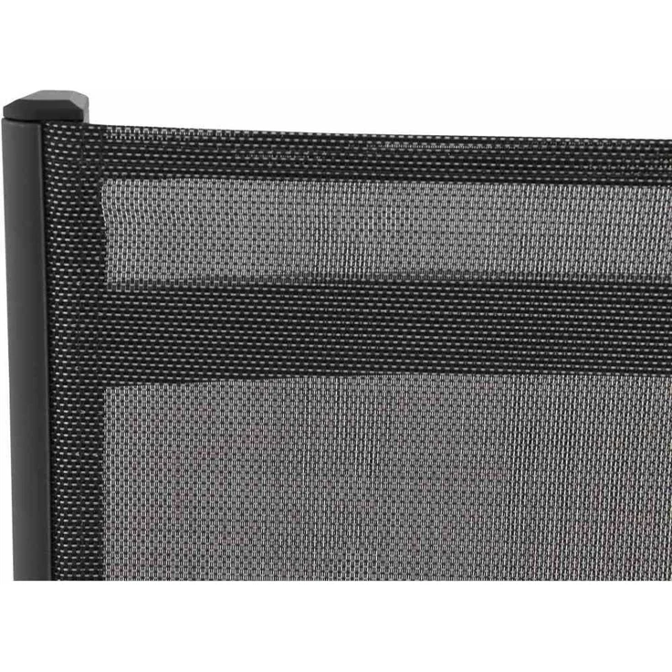 Siena Garden Tesoro Stapelsessel Alu Textilbezug silber schwarz – Bild 6