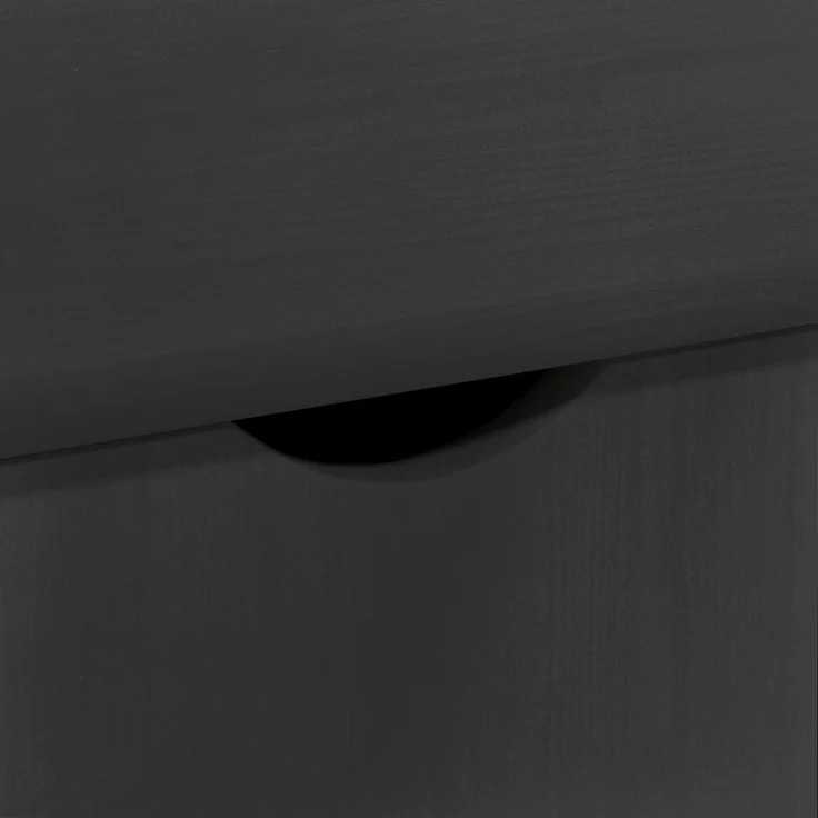 vidaXL Rollschrank MOSS 100 x 39 x 65,5 cm Massivholz Kiefer Grau 42028386 – Bild 8