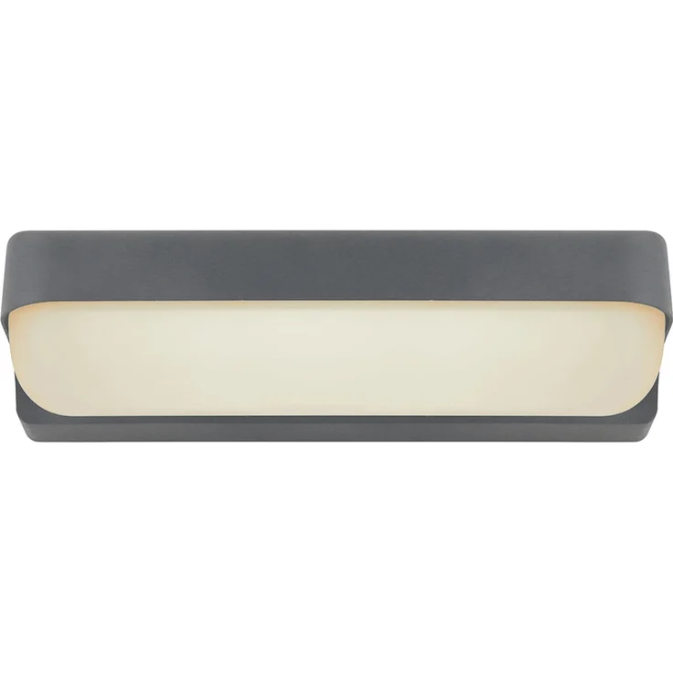 LED Außenleuchte, IP54, leuchtet abwärts, 10 Watt, anthrazit – Bild 8