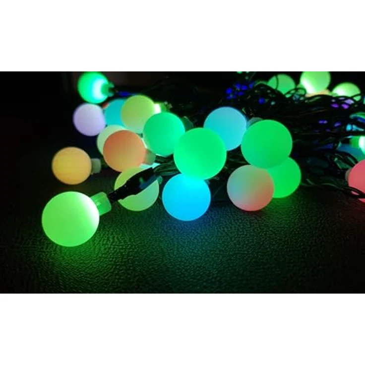 LED Lichterkette mit 50 Farbwechsel-LED – Bild 9