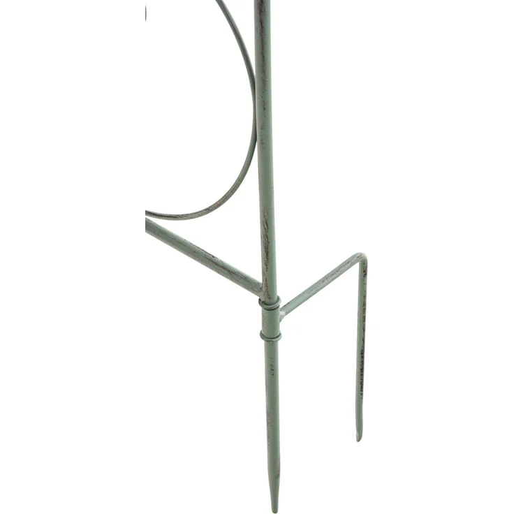 Rankgitter JORIS - 99x2x133cm, Metall, Antik-Grün | Rankhilfe Kletterpflanzen Gartendekoration – Bild 5
