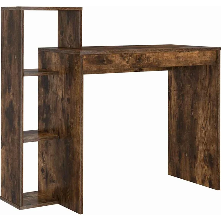 vidaXL Schreibtisch Geräucherte Eiche 100 x 40 x 90 cm Holzwerkstoff 869318 – Bild 1