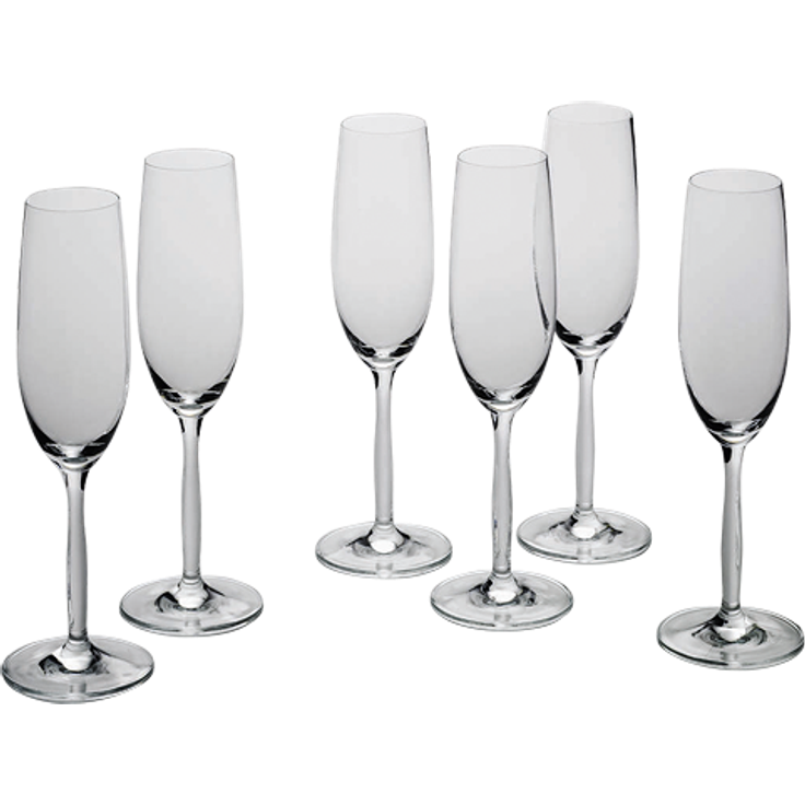 6 Sektgläser a 180 ml / MAXWELL & WILLIAMS / Vintage / Champagnergläser / Sektflöten / Proseccogläser