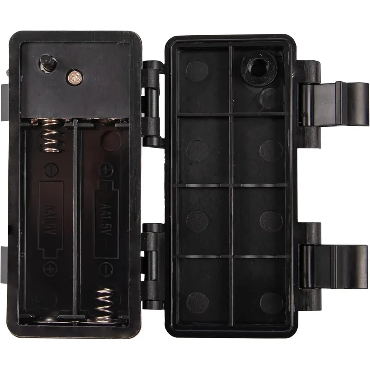 Idena LED Stern Kristall, LED fest integriert, warmweiß, 3er Set, mit Timer, für Innen und Außen, Weihnachtsdeko – Bild 5