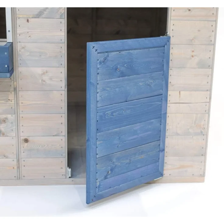 Wendi Toys Holz Spielhaus Delfin | Natur | – Bild 8