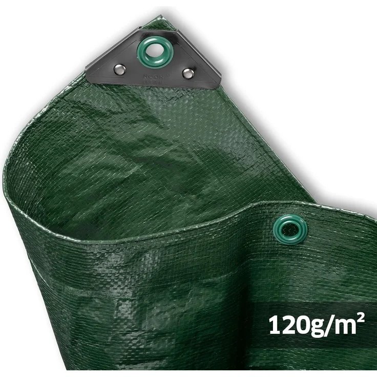 Gewebeplane Hobby 2x3m 120g./qm, grün