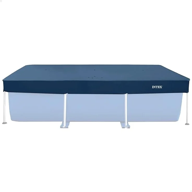 Intex | Rectangular Pool Cover | Poolabdeckplane - 260 x 160 cm | idealer Schutz für Rectangular Frame Pool – Bild 1