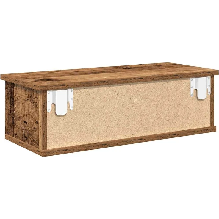 vidaXL Wandschrank Altholz-Optik 60x26x18,5 cm Holzwerkstoff 855858 – Bild 5