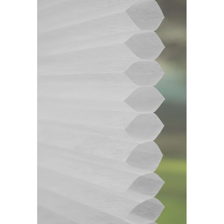 Lysel - Qualitätswabenplissee up&down Reinweiß - Wabenplissee in der Größe (Bx H) 90cm * 175cm – Bild 2