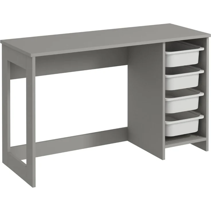Skye Decor 'Hero - Grey' Schreibtisch, Grau, 120 x 73 x 45 cm – Bild 1