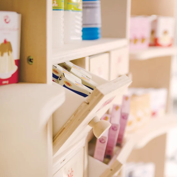 roba Kaufladen - 6 Schubladen - Theke - Seitentheke - Holz natur – Bild 13