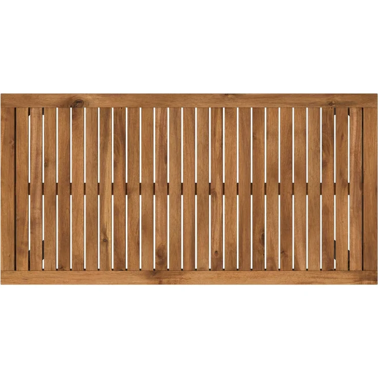 vidaXL Gartenbar-Tisch Natürlich und Schwarz 108,5 x 55 x 105 cm 901340 – Bild 4