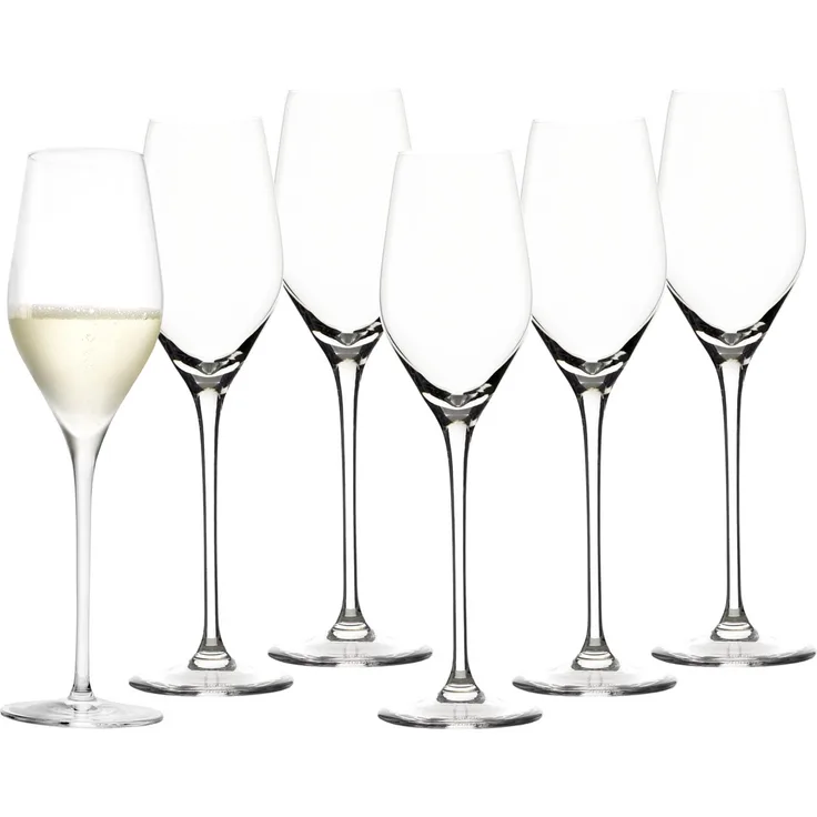 Stölzle Lausitz EXQUISIT ROYAL Champagnerkelch 265 ml 6er Set