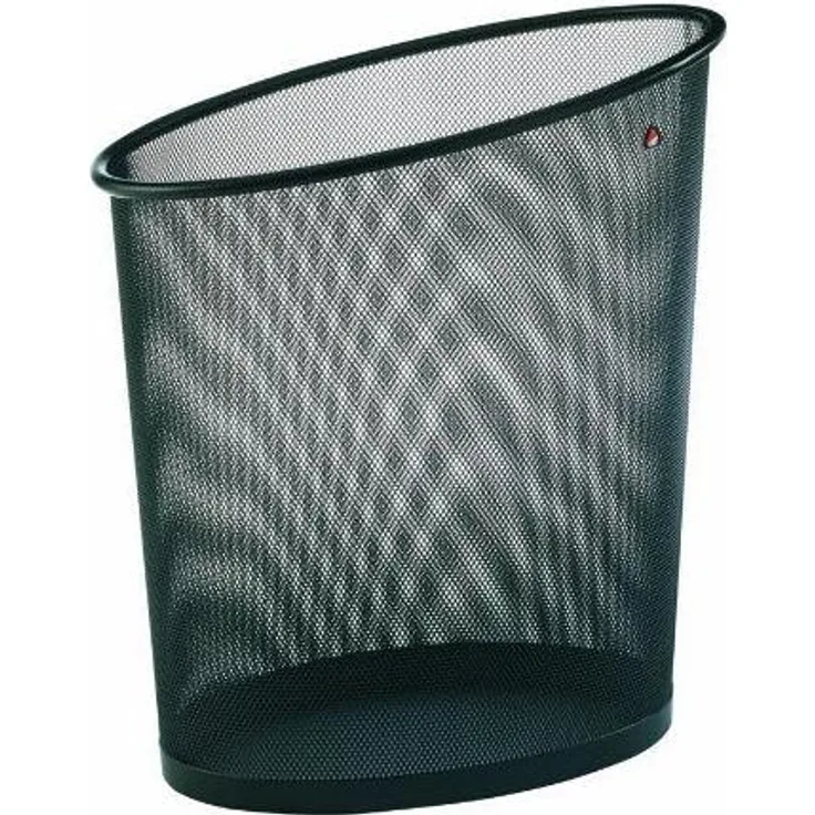 Papierkorb Alba Mesh 20l schwarz