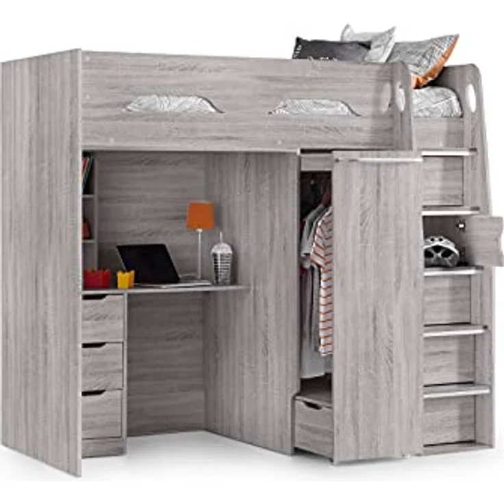 Julian Bowen Pegasus Hochbett, Graue Eiche – Bild 3