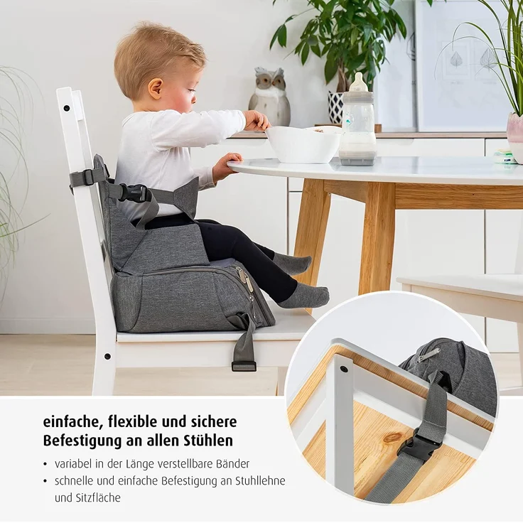 reer Growing Kinder-Sitzerhöhung, Boostersitz aus Recycling-Material (rPET aus 8 PET-Flaschen) – Bild 2
