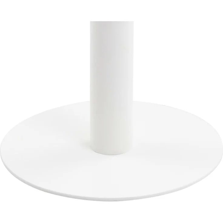 Bistrotisch FLORI rund Hellbraun/Weiß 50 cm MDF | Esstisch kleiner Tisch Cafe Gartentisch Balkontisch Outdoortisch – Bild 3