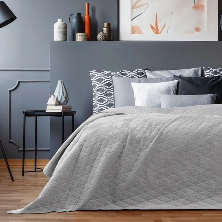 AmeliaHome Tagesdecke Tagesdecke Bettüberwurf mit Wendedesign Allzweckdecke Wohndecke Samt, ohne Kissen, Sofadecke, Couchdecke – Bild 4