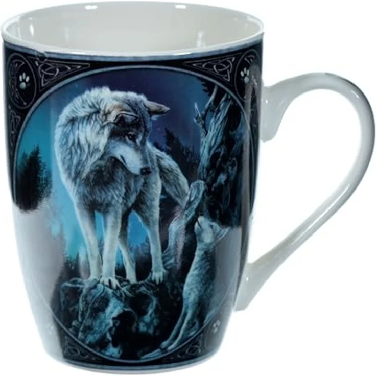 Puckator Tasse Lisa Parker - Wolf mit Welpe Kaffeebecher – Bild 6