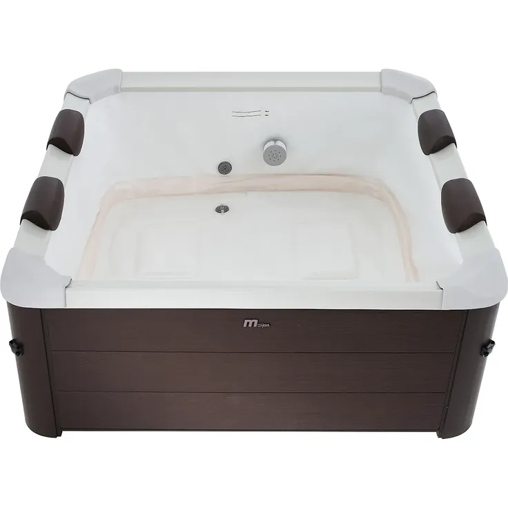 Mspa - MAKEMO Whirlpool Plastik Braun - B 160 cm x H 65 cm x L 160 cm – Bild 2