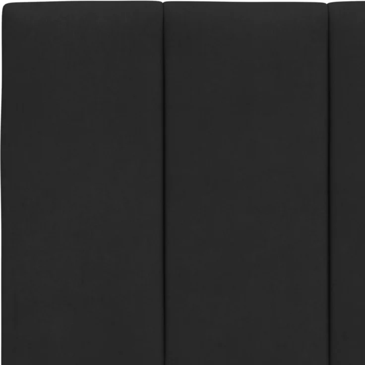 vidaXL Kopfteil-Kissen Schwarz 160 cm Samt 374677 – Bild 8