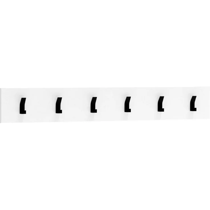 designimpex Garderobenpaneel Design Garderobenpaneel 100 x 15 Wandgarderobe Garderobe Kleiderhaken – Bild 1