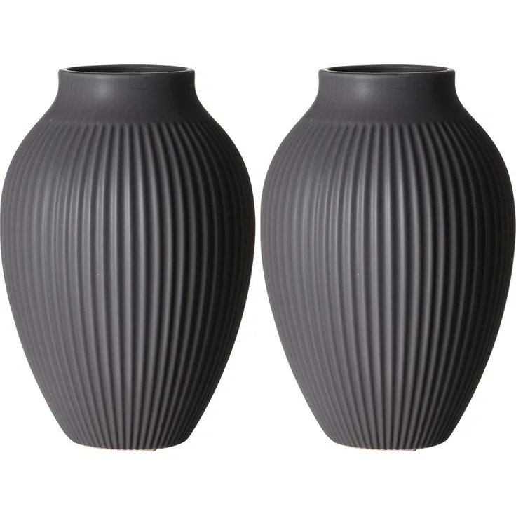 Ritzenhoff & Breker Alsta Vase 27,5 cm 2er Set - Grau
