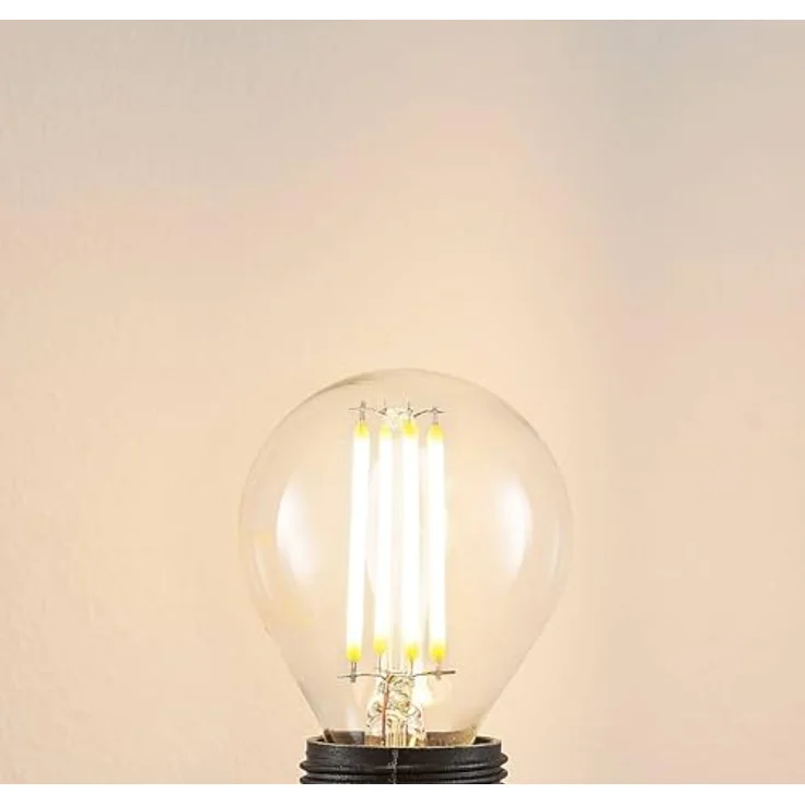 Arcchio LED E14 Lampe 4W dimmbar aus Glas, Energieeffizienz A++, ideal für Wohnräume – Bild 3