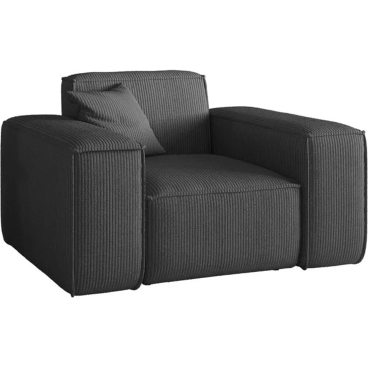 Sessel Designersessel CELES PREMIUM in Stoff Scala Anthrazit – Bild 2