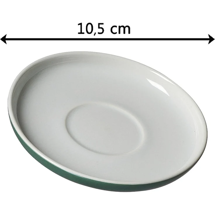 Ritzenhoff & Breker JASPER Espressotasse mit Untertasse 100 ml grün – Bild 5
