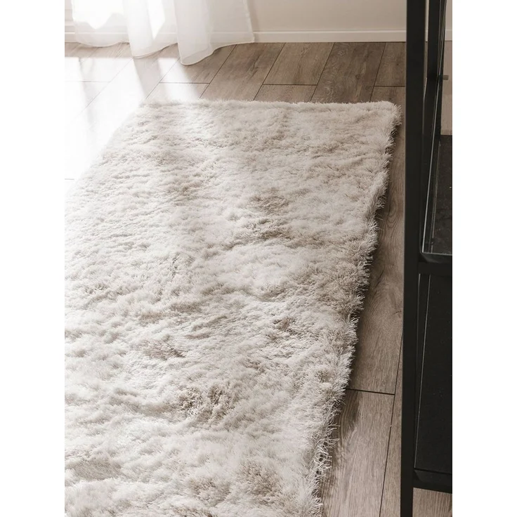 benuta Teppich Whisper, rechteckig, Höhe: 31 mm, Hochflorteppich Wohnzimmer, Schlafzimmer, Esszimmer, Flur, Weich – Bild 2
