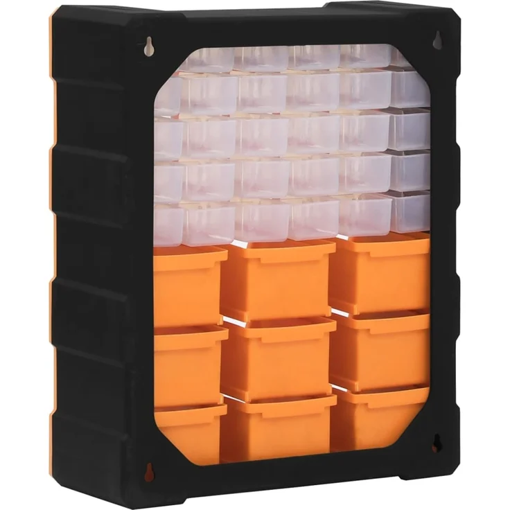 vidaXL Multi-Schubladen-Organizer mit 39 Schubladen 38x16x47 cm 149603 – Bild 7