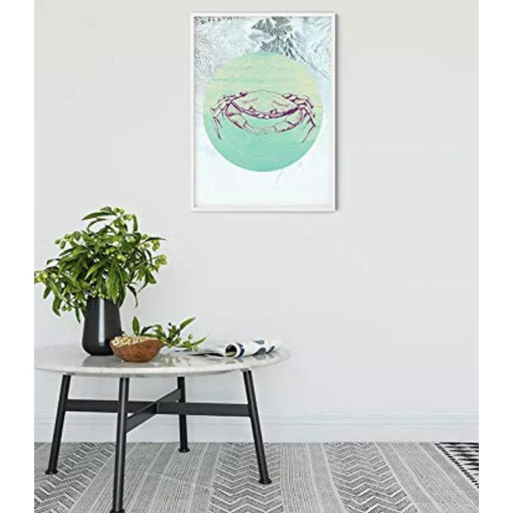 Komar Wandbild Crab Sea, Premium-Poster 30x40 cm, fotorealistischer Kunstdruck ohne Rahmen, für Wohnzimmer und Schlafzimmer, seidenmatte Oberfläche, lichtbeständig, MADE IN GERMANY – Bild 2