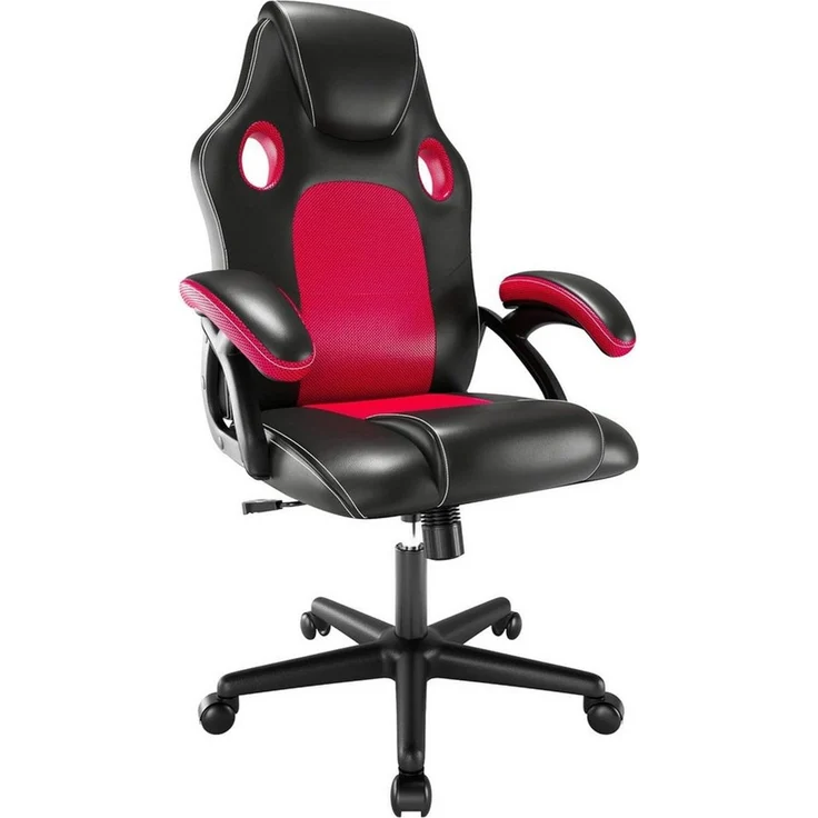 HTI-Living Drehstuhl Bürostuhl ECO Daytona Rot (Stück, 1 St), Gaming Stuhl Drehstuhl Schreibtischstuhl – Bild 2