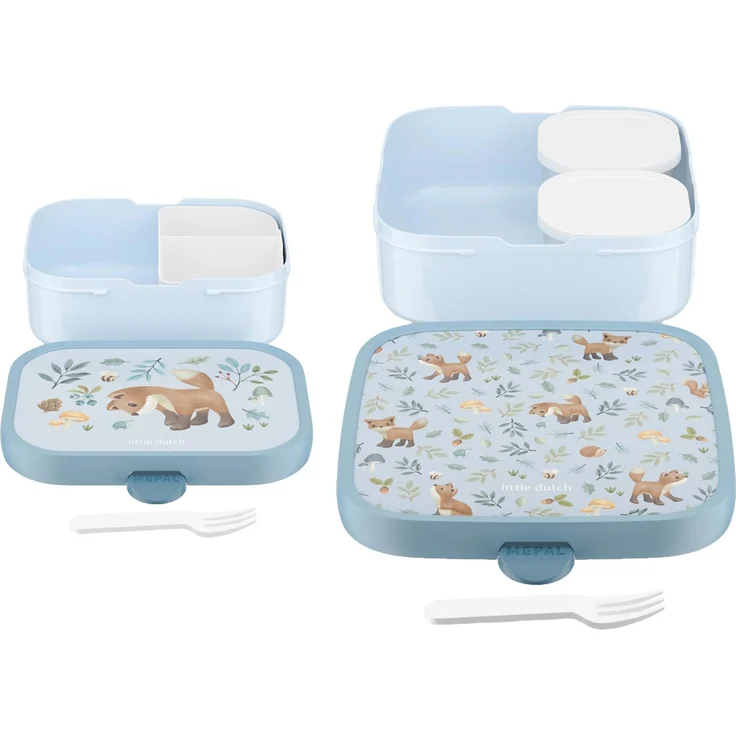 Mepal CAMPUS Brotdosen-Set mit Gabel Forest Friends (2025) – Bild 2