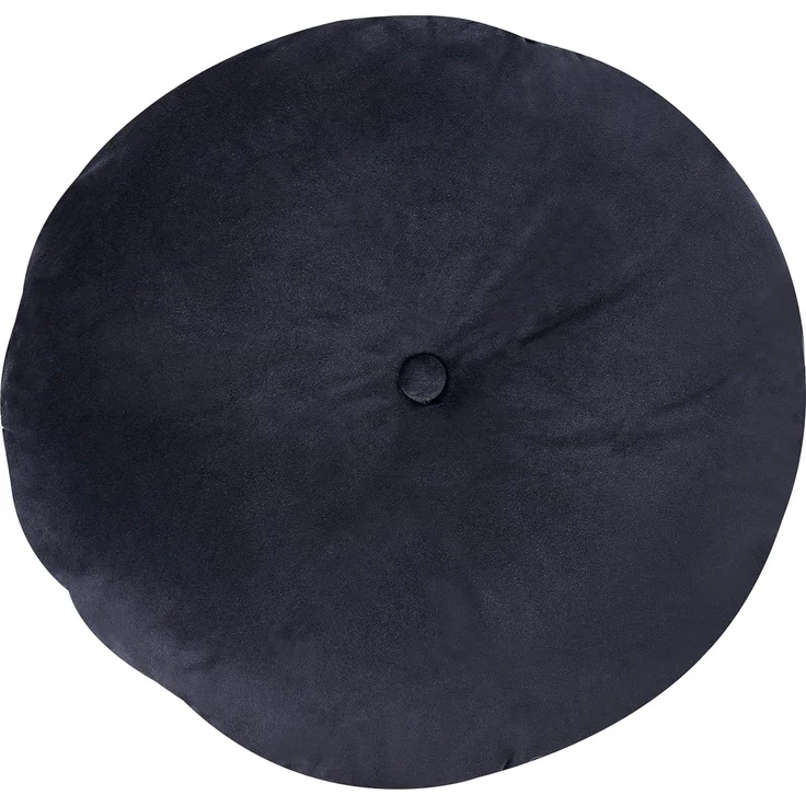 Sofa 3-Sitzer SKIEN Samtstoff Schwarz – Bild 9