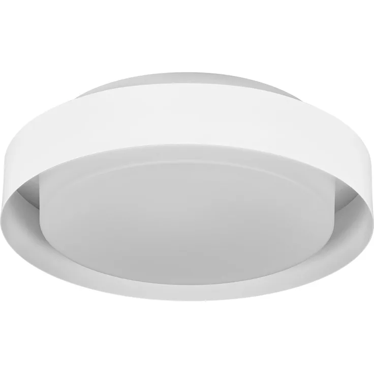 Osram ORBIS MADRID Deckenleuchte 290mm, weiß, E27-Sockel, kann mit smarter Lampe bestückt werden, hochwertiges, modernes Design, Metallgehäuse, geeignet für Innenräume, rund, IP20 Schutzklasse