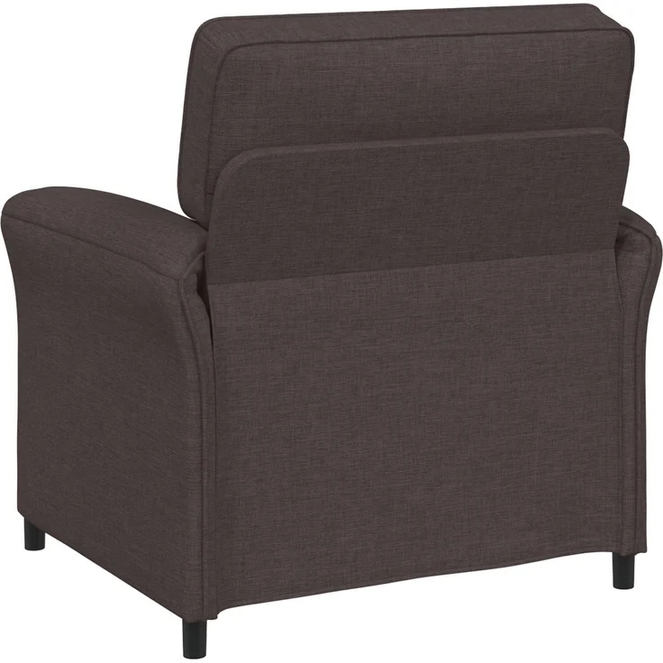 vidaXL Sofa Set 2 stk. Dunkelbraun Stoff 3424861 – Bild 5