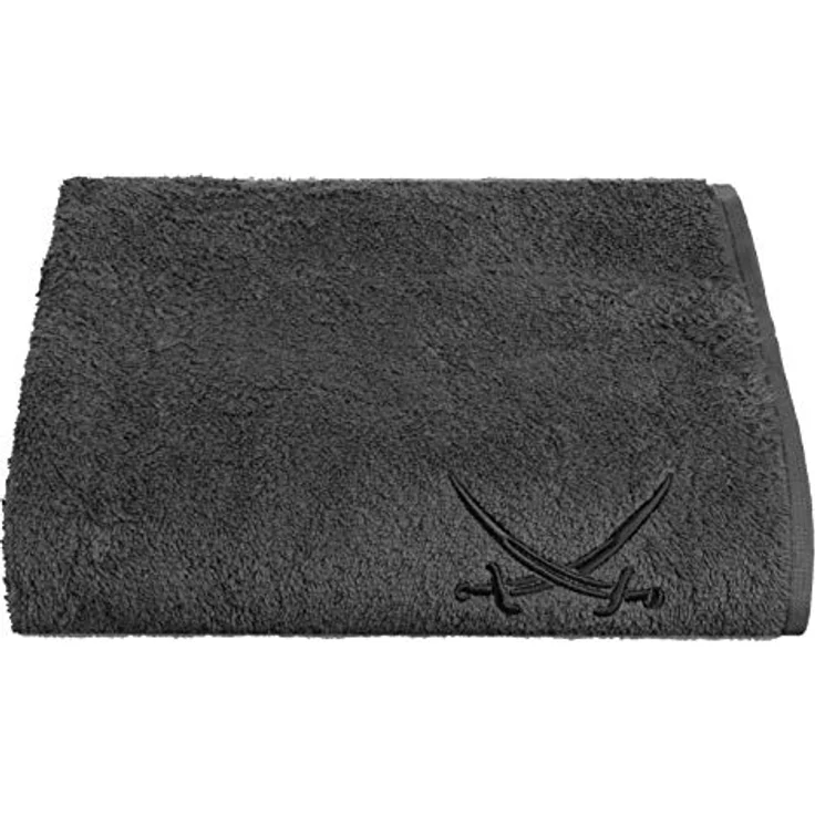 Sansibar Sylt Duschtuch Sansibar Sylt Badetuch Saunatuch Frottier-Serie „Classic“, mit hochwertiger Sansibar Säbel-Stickerei – Bild 3