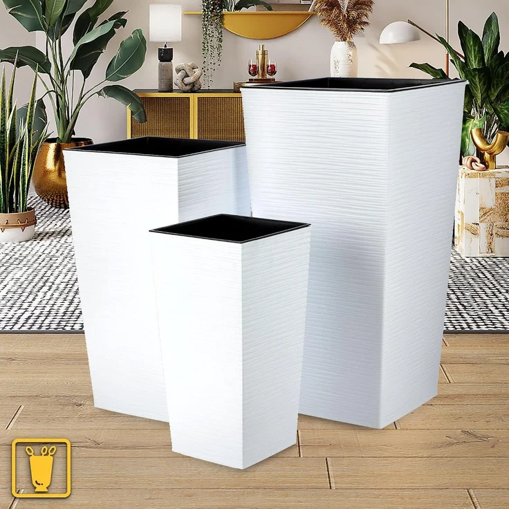 KADAX Blumentopf mit Blumeneinsatz 37 cm – Bild 8