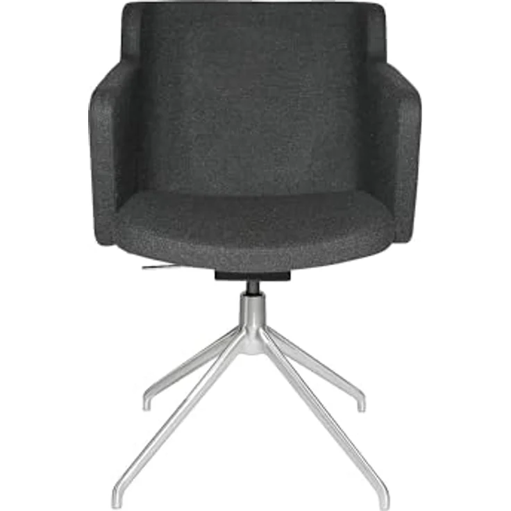 TOPSTAR | Besuchersessel SFH | 3D-Sitzgelenk und Aluminium-Fußkreuz | anthrazit – Bild 4