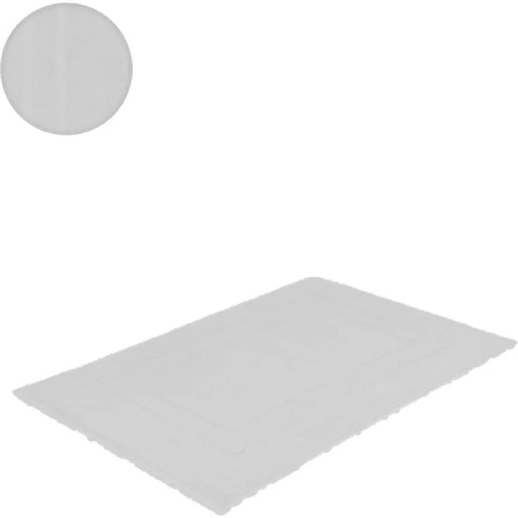 4 x Badvorleger 700 g/m² 50 x 80 cm Silber – Bild 2