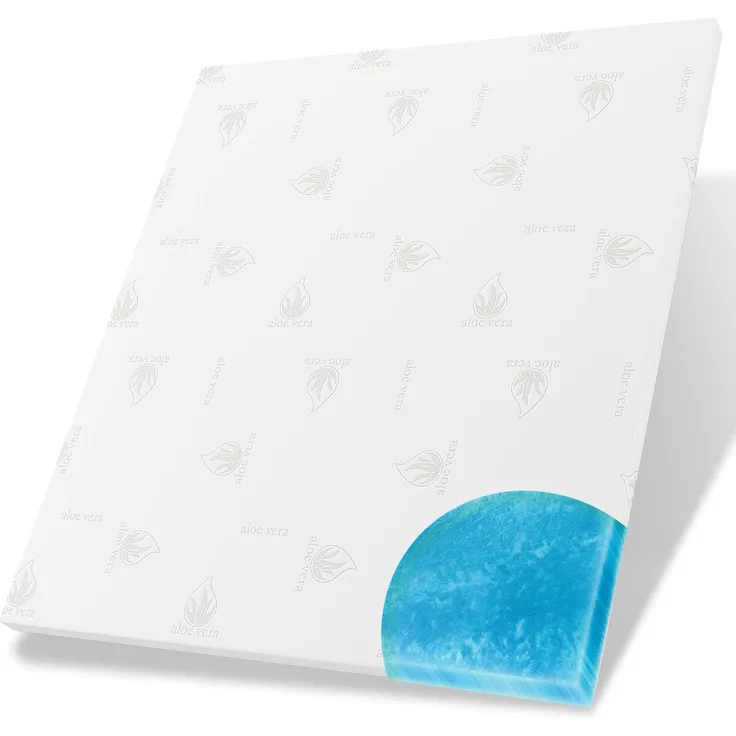 ELONEO Gel Topper Matratzenauflage 200 x 200 x 5 cm
