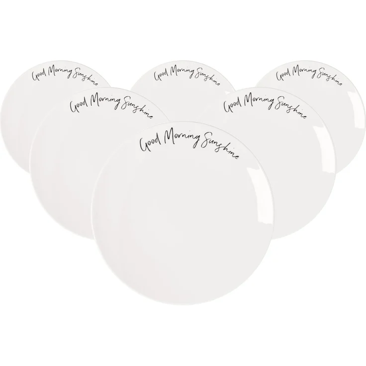 Villeroy & Boch Statement Frühstücksteller Good Morning Sunshine ø 21,2 cm 6er Set
