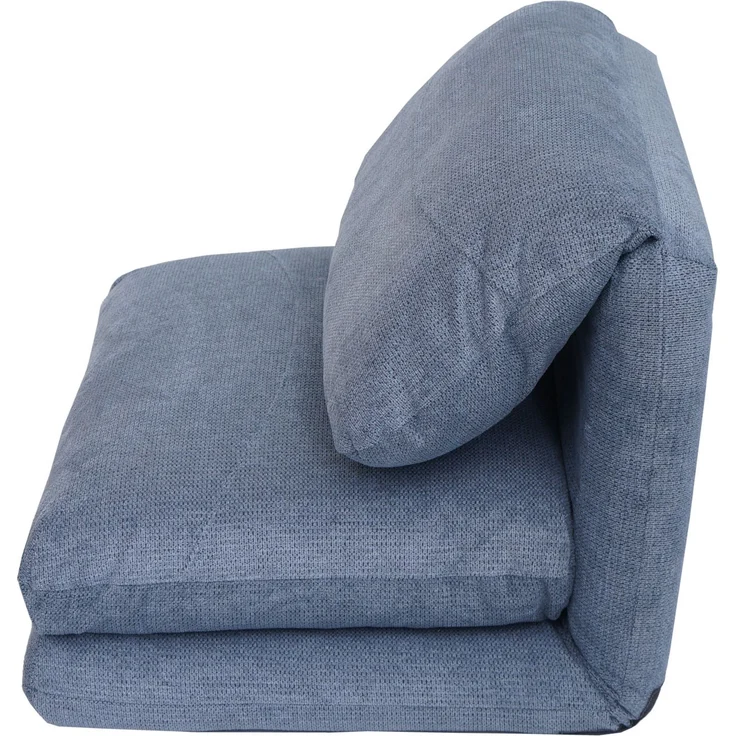 Schlafsessel HWC-E68, Schlafsofa Funktionssessel Klappsessel Relaxsessel, Stoff/Textil ~ hellblau – Bild 6