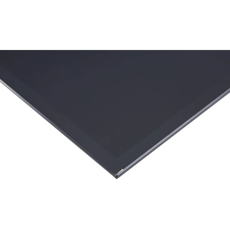 HOOZ Tischplatte Kaminplatte (Schwarz, 1 St, ESG-Sicherheitsglas), mit hochwertigem Facettenschliff – Bild 7