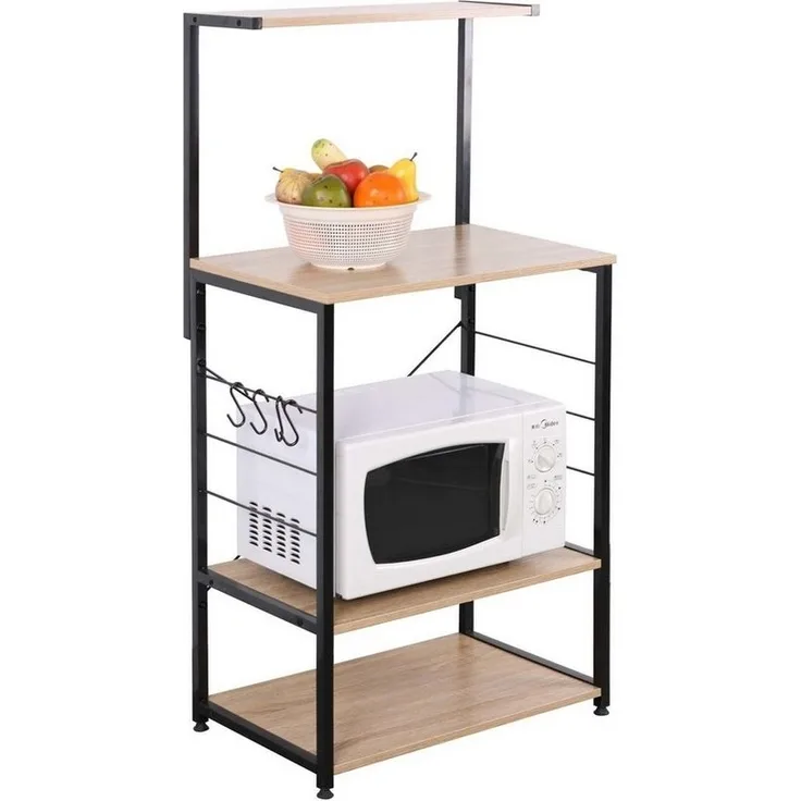 HTI-Line Küchenregal Regal Mona, Stück 1-tlg, Küchenregal Standregal