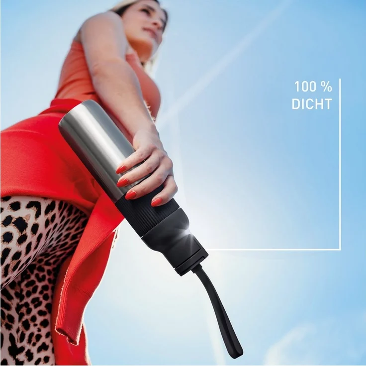 Emsa Isolierflasche beYou Flip, mit Flip-Verschluss und Trageband, 100% dicht, spülmaschinengeeignet – Bild 2