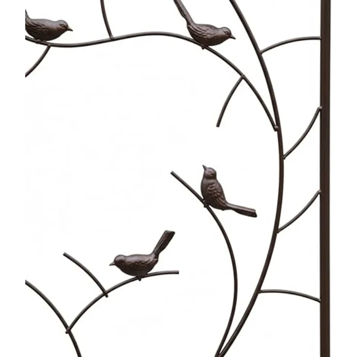 Rankgitter Vogeldesign braun 10053234 – Bild 7