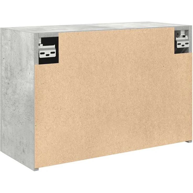 vidaXL Bad-Wandschrank Betongrau 60x25x40 cm Holzwerkstoff 860070 – Bild 7